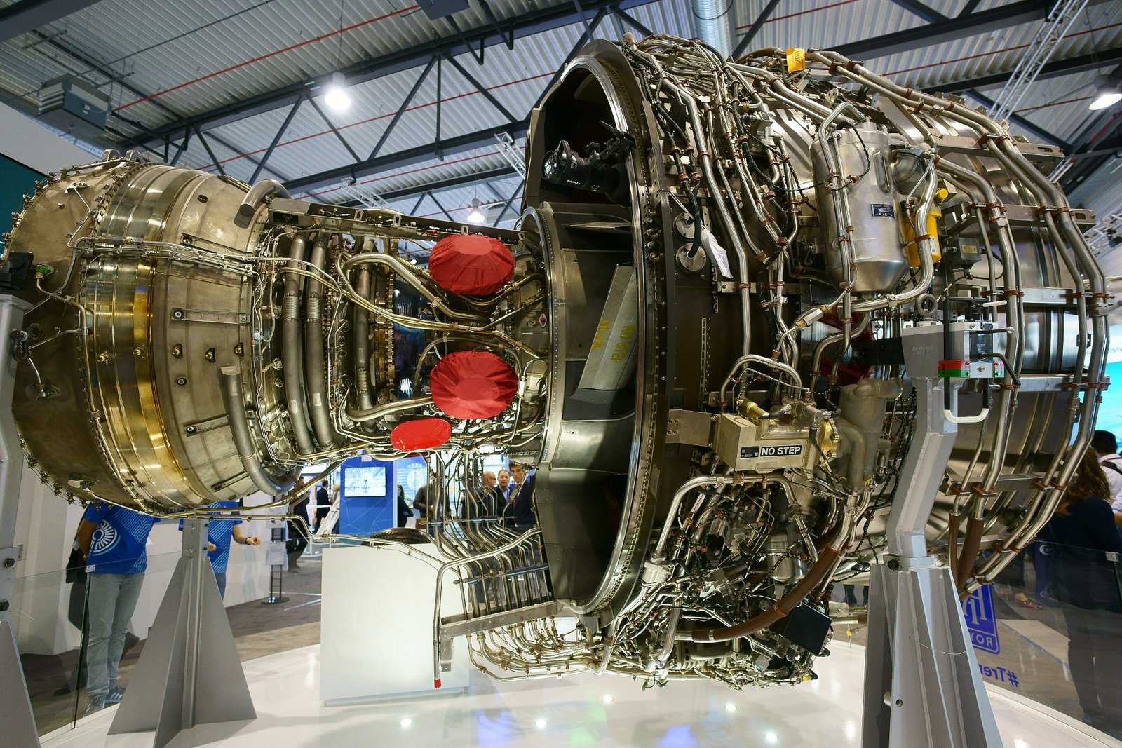 Rolls-Royce Trent XWB turbofan engine developed for the Airbus A350 family.