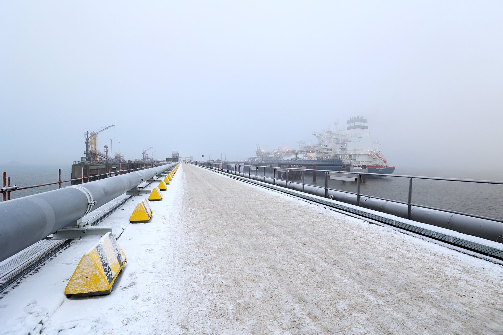 Germany's first LNG terminal connected the country's North Sea coast to the global LNG market, transforming geographical access into operational supply.