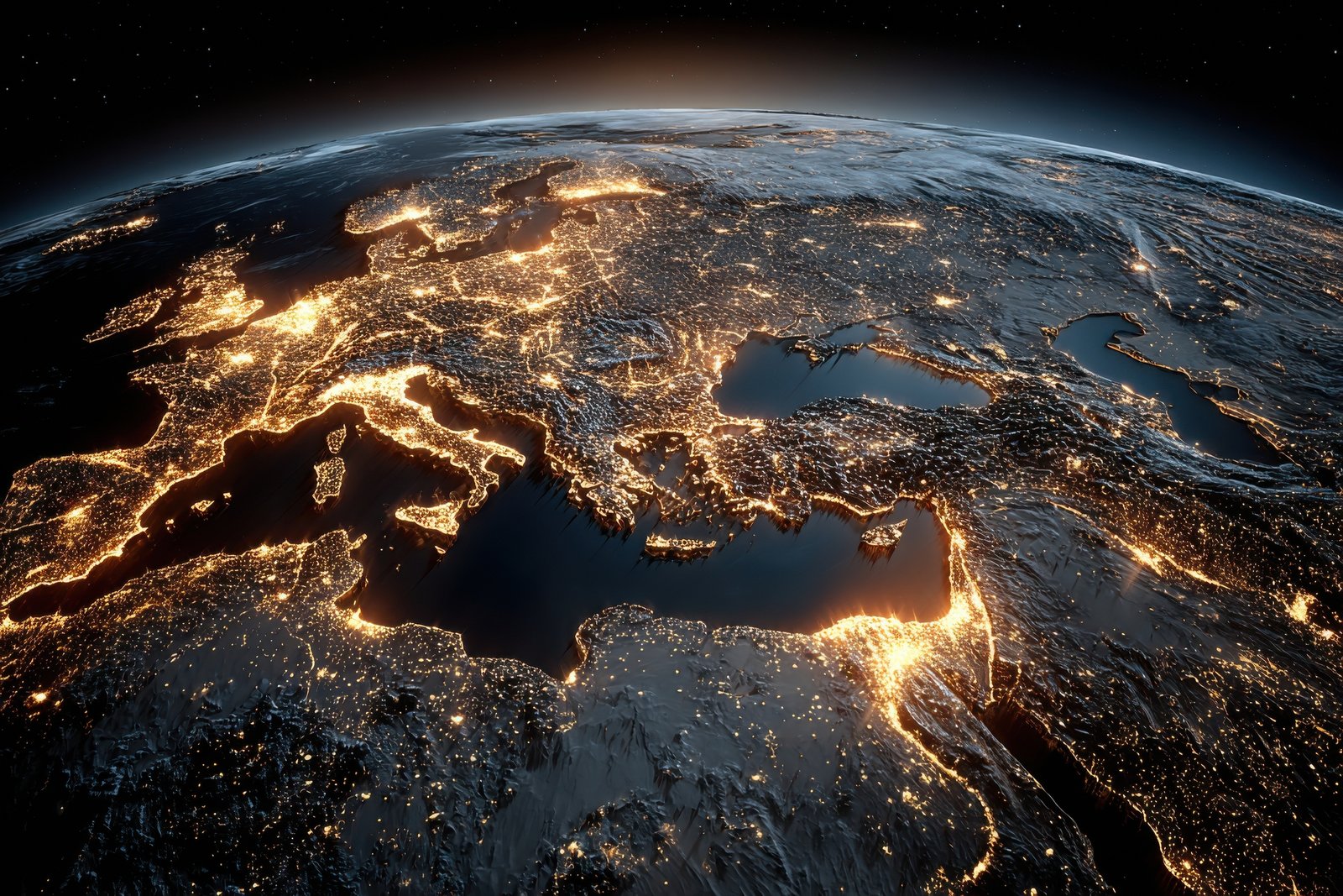 Global energy geography showing refineries, ports, storage terminals, pipelines, airports, and transport corridors as a connected system.